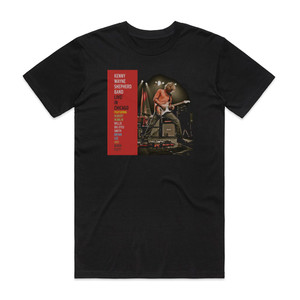 Kenny Wayne Shepherd Live In Chicago 1 Album Cover T-Shirt Black