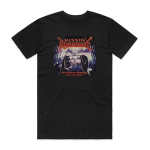 Kissin Dynamite Generation Goodbye Dynamite Nights Album Cover T-Shirt Black Kissin Dynamite Generation Goodbye Dynamite Nights Album Cover T-Shirt Black