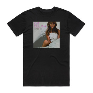 Kat DeLuna Inside Out Album Cover T-Shirt Black Kat DeLuna Inside Out Album Cover T-Shirt Black