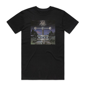 Kick Axe Vices Album Cover T-Shirt Black