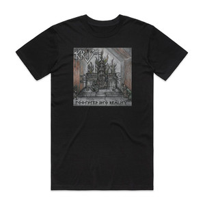 Krist Footstep Into Reality Album Cover T-Shirt Black Krist Footstep Into Reality Album Cover T-Shirt Black