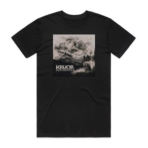 Kruor Destroyers Album Cover T-Shirt Black