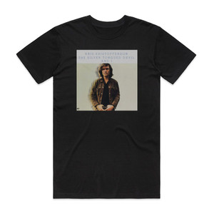 Kris Kristofferson The Silver Tongued Devil And I Album Cover T-Shirt Black