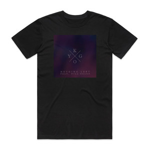 Kygo Nothing Left Album Cover T-Shirt Black Kygo Nothing Left Album Cover T-Shirt Black