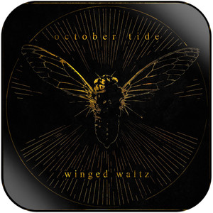 October Tide Winged Waltz Album Cover Sticker October Tide Winged Waltz Album Cover Sticker