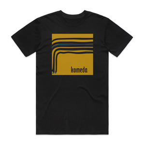 Komeda Pop P Svenska Album Cover T-Shirt Black Komeda Pop P Svenska Album Cover T-Shirt Black