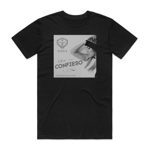 Karol G Si Te Confieso Album Cover T-Shirt Black Karol G Si Te Confieso Album Cover T-Shirt Black