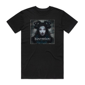 Kamelot Poetry For The Poisoned 1 Album Cover T-Shirt Black