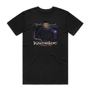 Kamelot Myths And Legends Of Kamelot Album Cover T-Shirt Black Kamelot Myths And Legends Of Kamelot Album Cover T-Shirt Black