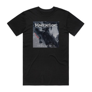 Kamelot Insomnia Album Cover T-Shirt Black Kamelot Insomnia Album Cover T-Shirt Black