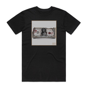 King Los God Money War Album Cover T-Shirt Black