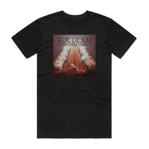 Koudlam Benidorm Dream Album Cover T-Shirt Black Koudlam Benidorm Dream Album Cover T-Shirt Black
