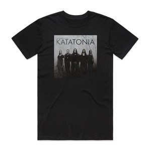 Katatonia Introducing Katatonia Album Cover T-Shirt Black Katatonia Introducing Katatonia Album Cover T-Shirt Black