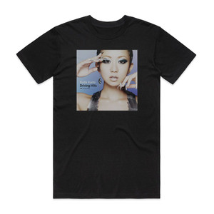 Kumi Koda Driving Hits Album Cover T-Shirt Black Kumi Koda Driving Hits Album Cover T-Shirt Black