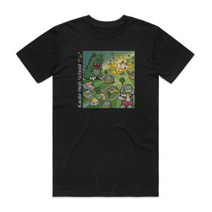Karate High School Arcade Rock Album Cover T-Shirt Black Karate High School Arcade Rock Album Cover T-Shirt Black