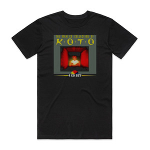 Koto The Maxi Cd Collection Of Koto Album Cover T-Shirt Black Koto The Maxi Cd Collection Of Koto Album Cover T-Shirt Black