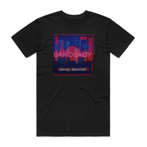 Kirsty MacColl Electric Landlady Album Cover T-Shirt Black