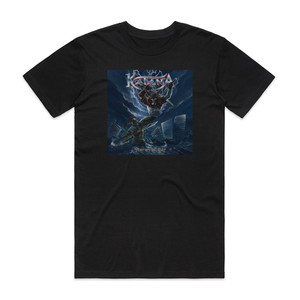Katana Storms Of War Album Cover T-Shirt Black Katana Storms Of War Album Cover T-Shirt Black