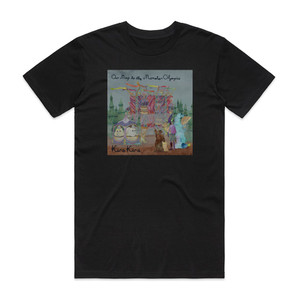 Kira Kira Our Map To The Monster Olympics Album Cover T-Shirt Black Kira Kira Our Map To The Monster Olympics Album Cover T-Shirt Black