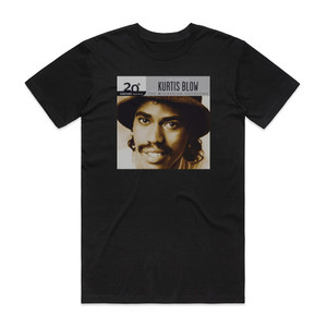 Kurtis Blow 20Th Century Masters The Millennium Collection The Best Of K Album Cover T-Shirt Black Kurtis Blow 20Th Century Masters The Millennium Collection The Best Of K Album Cover T-Shirt Black