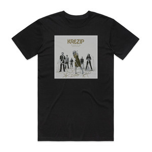 Krezip Plug It In Album Cover T-Shirt Black