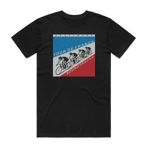 Kraftwerk Tour De France Soundtracks Album Cover T-Shirt Black Kraftwerk Tour De France Soundtracks Album Cover T-Shirt Black