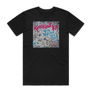 Knockout Kid Your Name All Over It Album Cover T-Shirt Black Knockout Kid Your Name All Over It Album Cover T-Shirt Black