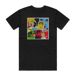 Kim Wilde Cambodia Album Cover T-Shirt Black Kim Wilde Cambodia Album Cover T-Shirt Black