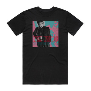 Kim Wilde You Keep Me Hangin On 1 Album Cover T-Shirt Black Kim Wilde You Keep Me Hangin On 1 Album Cover T-Shirt Black