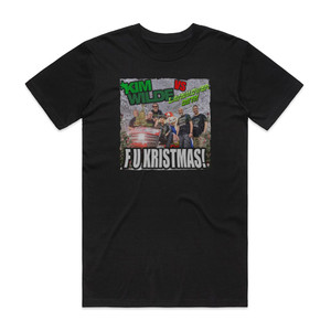 Kim Wilde F U Kristmas Album Cover T-Shirt Black Kim Wilde F U Kristmas Album Cover T-Shirt Black