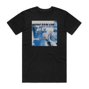 Kim Wilde Born To Be Wild Album Cover T-Shirt Black Kim Wilde Born To Be Wild Album Cover T-Shirt Black