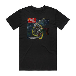 Killah Priest Planet Of The Gods Album Cover T-Shirt Black Killah Priest Planet Of The Gods Album Cover T-Shirt Black