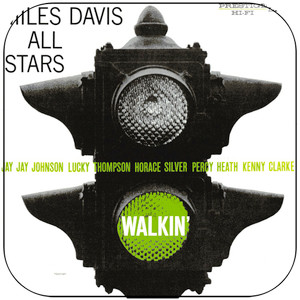 Miles Davis All Stars Walkin Album Cover Sticker Miles Davis All Stars Walkin Album Cover Sticker