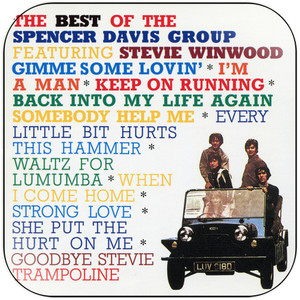 The Spencer Davis Group The Best Of The Spencer Davis Group Featuring Stevie Winwood-1 Album Cover Sticker The Spencer Davis Group The Best Of The Spencer Davis Group Featuring Stevie Winwood-1 Album Cover Sticker