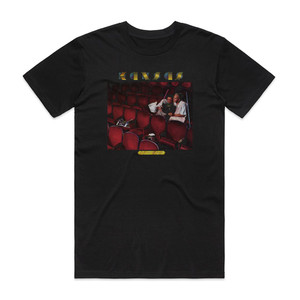 Kansas Two For The Show Album Cover T-Shirt Black Kansas Two For The Show Album Cover T-Shirt Black