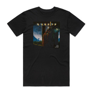 Kansas Monolith 1 Album Cover T-Shirt Black Kansas Monolith 1 Album Cover T-Shirt Black