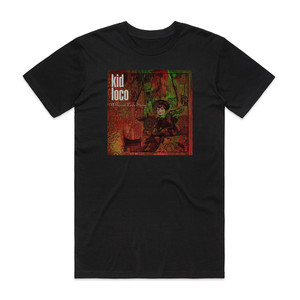 Kid Loco A Grand Love Story Album Cover T-Shirt Black Kid Loco A Grand Love Story Album Cover T-Shirt Black