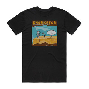 Knorkator Zu Alt Album Cover T-Shirt Black Knorkator Zu Alt Album Cover T-Shirt Black