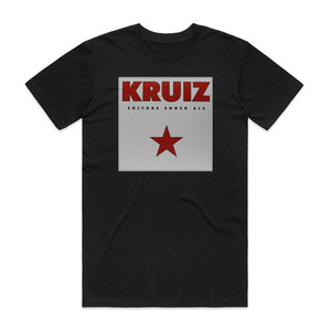 Kruiz Culture Shock Als Album Cover T-Shirt Black Kruiz Culture Shock Als Album Cover T-Shirt Black