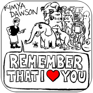 Kimya Dawson Remember That I Love You Album Cover Sticker