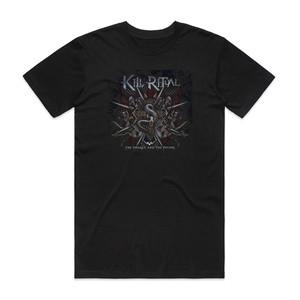 Kill Ritual The Opaque And The Divine Album Cover T-Shirt Black Kill Ritual The Opaque And The Divine Album Cover T-Shirt Black