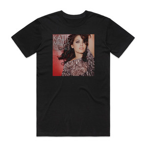 Katie Melua The Walls Of The World Album Cover T-Shirt Black Katie Melua The Walls Of The World Album Cover T-Shirt Black