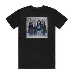 Kalidia Black Sails Album Cover T-Shirt Black Kalidia Black Sails Album Cover T-Shirt Black