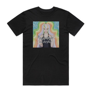 Kyarypamyupamyu Empty 8 Album Cover T-Shirt Black
