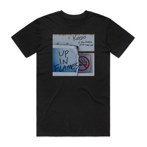 Kayzo Up In Flames Album Cover T-Shirt Black Kayzo Up In Flames Album Cover T-Shirt Black