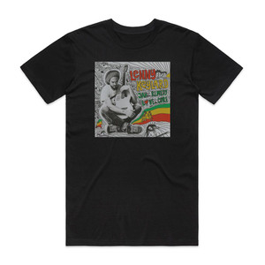 Lenny Keylard Jah Is The Remedy Love Is The Cure Album Cover T-Shirt Black Lenny Keylard Jah Is The Remedy Love Is The Cure Album Cover T-Shirt Black