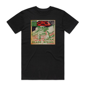 Levellers Green Blade Rising Album Cover T-Shirt Black Levellers Green Blade Rising Album Cover T-Shirt Black