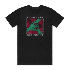 Levellers Static On The Airwaves Album Cover T-Shirt Black Levellers Static On The Airwaves Album Cover T-Shirt Black