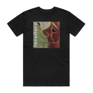 Levellers Mouth To Mouth Album Cover T-Shirt Black Levellers Mouth To Mouth Album Cover T-Shirt Black