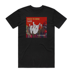 Lamb Back To Mine Lamb The Voodoo Sessions Album Cover T-Shirt Black Lamb Back To Mine Lamb The Voodoo Sessions Album Cover T-Shirt Black